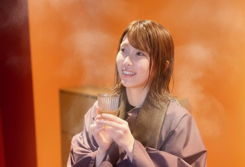 サウナで身体を温める